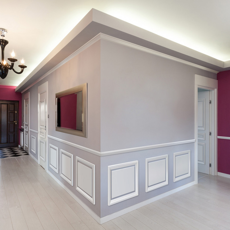 Détail de la boiserie Albane