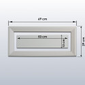 Boiserie Albane prépeinte 690 x 290 x 17 mm