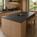 Ilot central stratifié HPL ardoise 1600 x 900 x 38 mm FSC - Gamme Signature