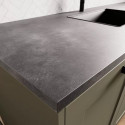 Bande de chant stratifié CPL béton anthracite  800 x 28 mm