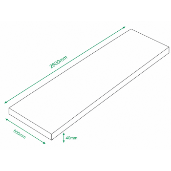 Plan de travail Chêne...