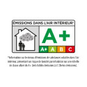 Kit galandage avec amortisseurs pour porte coulissante 83 cm