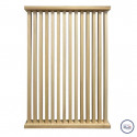1/2 cloison claustra Lutine obeché brut 1300 x 800 x 113 mm