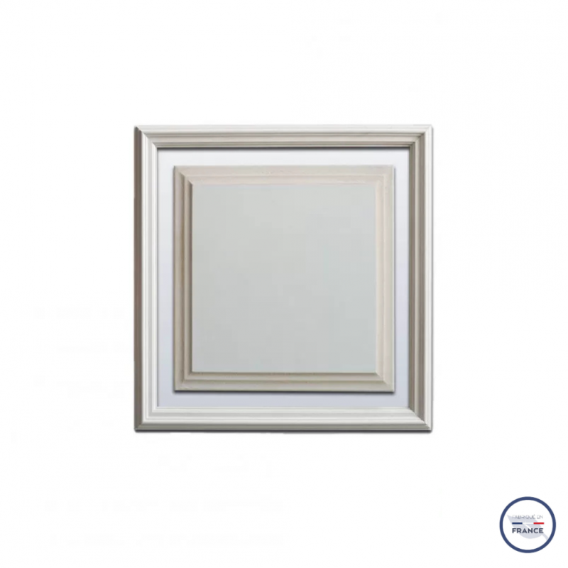 Boiserie Lutecia prépeinte 530 x 530 x 12 mm