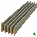 Pack 5 Plinthes décoratives 5966 chêne khaki 2400 x 70 x 19 mm