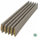 Pack 5 Plinthes décoratives 8222 chêne rude 2400 x 70 x 19 mm.