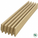 Pack 5 Plinthes décoratives 5945 chêne baronial 2400 x 70 x 19 mm.