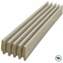 Pack 5 Plinthes décoratives K269 eggshell oak 2400 x 70 x 19 mm.