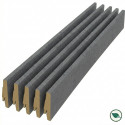 Pack 5 Plinthes décoratives 65714 yukon 2400 x 70 x 19 mm.