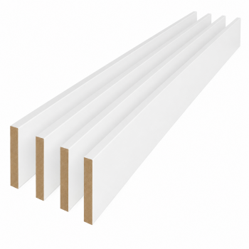 Pack de 4 plinthes bord...