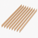 Pack de 10 plinthes ayous bord arrondi 2400 x 67 x 9 mm PEFC 70%