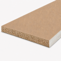 Plan de travail stratifié CPL Chêne blanchi 2770 x 640 x 28 mm - PEFC 75% - Gamme Essentiel