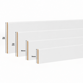lot de 5 plinthes MDF...