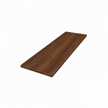 Tablette mélaminé noyer 800 x 200 x 18 mm - PEFC 75%