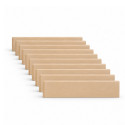 Plinthes ayous bord arrondi 67 x 9 mm – 2400 mm – lot de 10 (24 m)