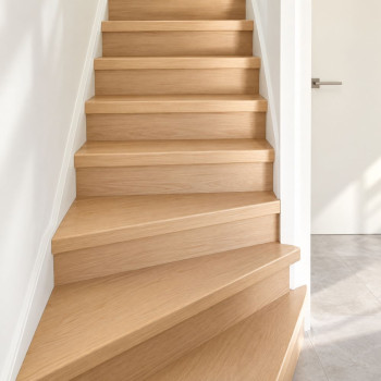 Marche rénovation escalier chêne clair 1300 x 380 mm – Florida | Forestea