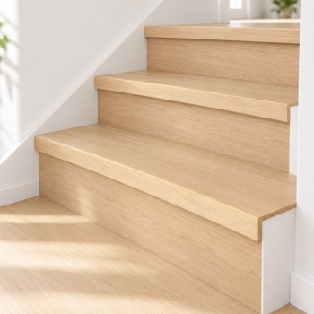 Marche rénovation escalier chêne clair 1300 x 380 mm – Florida | Forestea