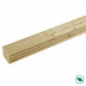 Lot de 4 lames lames à volet sapin rabotés 2400 x 90 x 26 mm - PEFC 70%