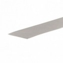 Lot de 2 bandes de chant rénovation d'escalier stratifié light grey 60 x 400 mm .