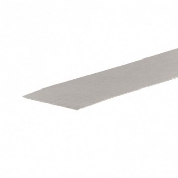 Lot de 2 bandes de chant rénovation d'escalier stratifié light grey 60 x 400 mm .