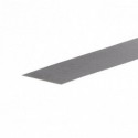Lot de 2 bandes de chant rénovation d'escalier stratifié dark grey 60 x 400 mm .