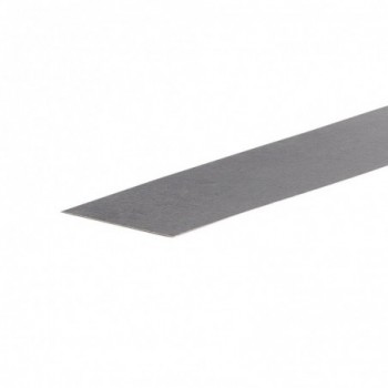 Lot de 2 bandes de chant rénovation d'escalier stratifié dark grey 60 x 400 mm .