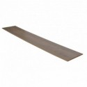 Contremarche stratifié chêne gris 1300 x 200 x 8 mm