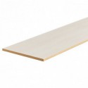 Lot de 3 contremarches rénovation d'escalier stratifié nébraska 1300 x 200 x 8 mm