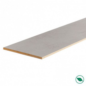 Lot de 3 contremarches rénovation d'escalier stratifié light grey