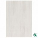 Lot de 3 contremarches rénovation d'escalier stratifié blanc 1300 x 200 x 8 mm