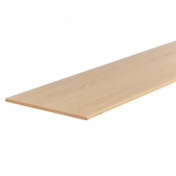 Lot de 3 planches palier rénovation d'escalier stratifié florida- Chêne clair - 2050 x 225 x 8 mm