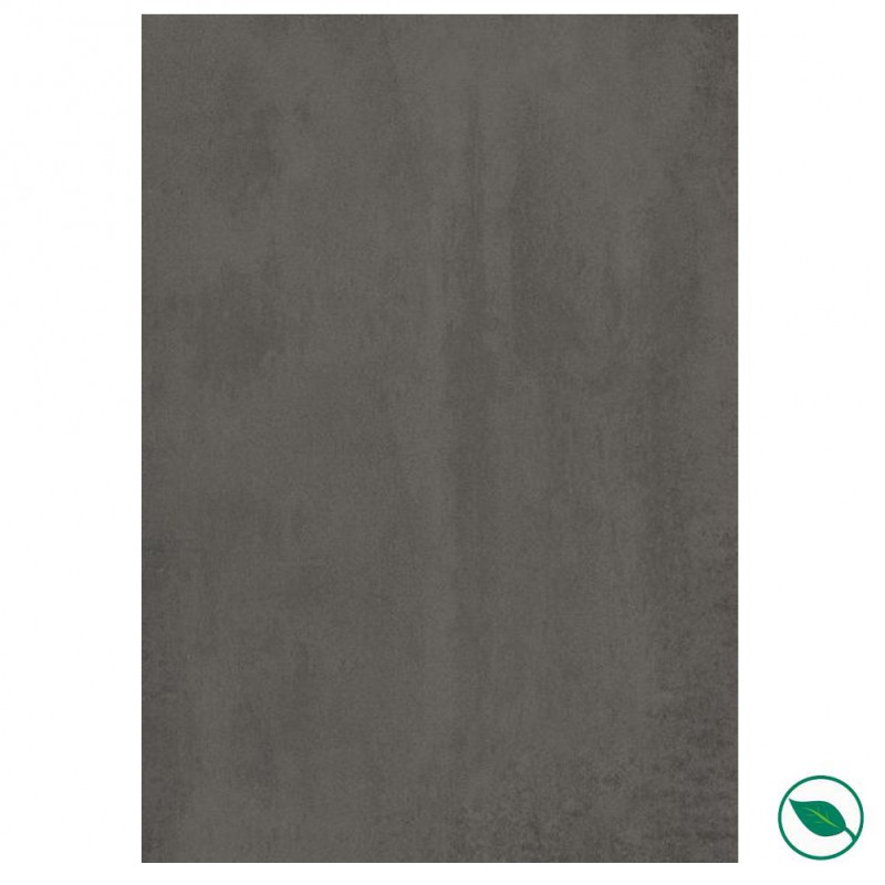 Gros plan du décor Dark grey effet pierre gris foncé