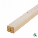 Lot de 6 tasseaux sapin rabotés 2400 x 34 x 18 mm - PEFC 70%
