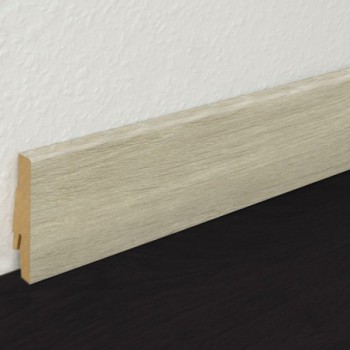 Pack 5 Plinthes décoratives 5543 chêne colorado 2400 x 70 x 19 mm.