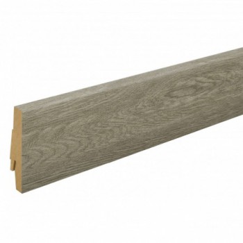Pack 5 Plinthes décoratives 5966 chêne khaki 2400 x 70 x 19 mm.