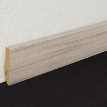Pack 5 Plinthes décoratives 8222 chêne rude 2400 x 70 x 19 mm.