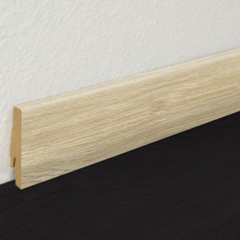 Pack 5 Plinthes décoratives K269 eggshell oak 2400 x 70 x 19 mm.