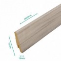 Pack 5 Plinthes décoratives 8461 chêne saint moritz 2400 x 70 x 19 mm.
