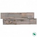 Plaquettes de parement mural barnwall Vérone 1200 x 120/150 x 9 mm paquet de 0,85 m².