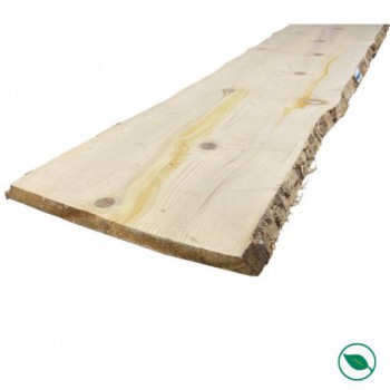 Bureau en bois massif: planche d'arbre + de 2m - Barbatruc et récup