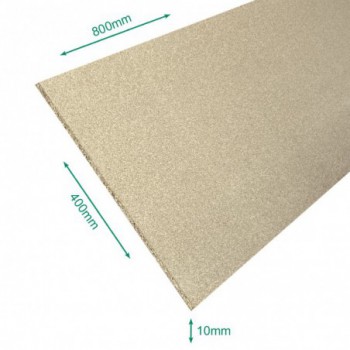 Panneau aggloméré intérieur 800 x 400 x 10 mm PEFC 100%.