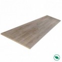 Tablette mélaminé chêne gris 1200 x 400 x 18 mm - PEFC 75% .