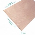 Panneau Contreplaqué MARINE okoumé 2500 x 1220 x 5 mm - FSC mixte 70% .