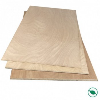 Panneau contreplaqué okoumé twin classe3 2500 x 1220 x 10 mm.