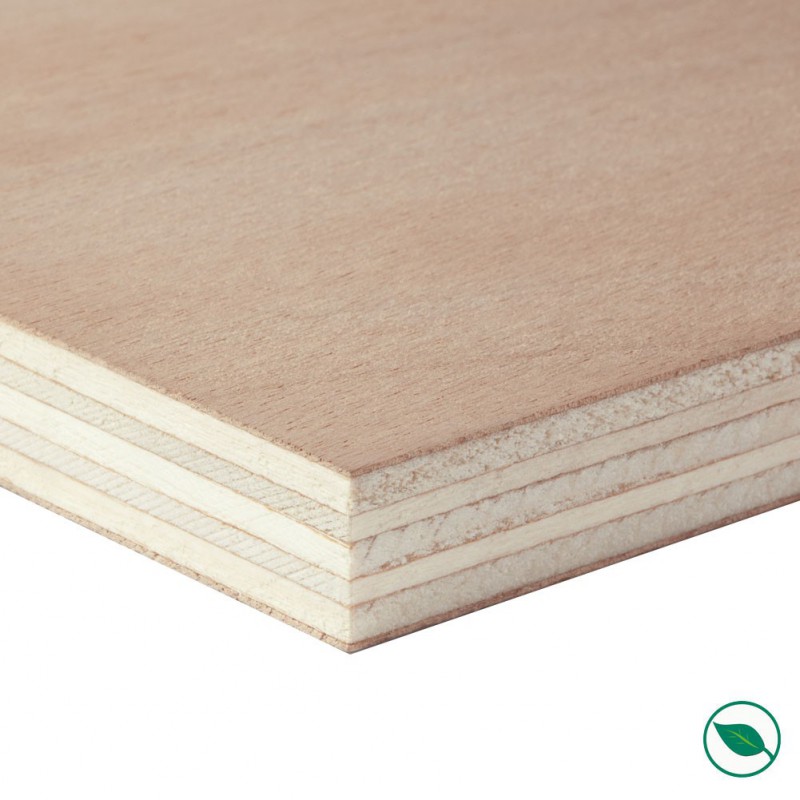 Panneau Contreplaqué okoumé twin CTB x 2500 x 1220 x 30 mm.