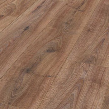 sol stratifié effet parquet - 12 mm - chêne renaissance - boite de 6 lames - 1,48 m2 - EH ART 5948