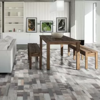 Sol stratifié effet parquet...