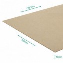 Panneau MDF 1200 x 400 x 10 mm.