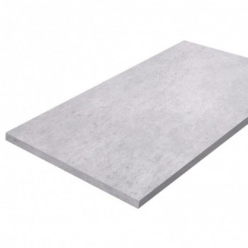 Plateau mélaminé béton 1200 x 800 x 18 mm - PEFC 75% .