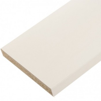 Plan de travail stratifié blanc 2000 x 650 x 38 mm - PEFC 75%